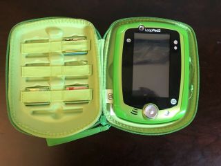 Leap Frog Leappad 2 With Case & 4 Games