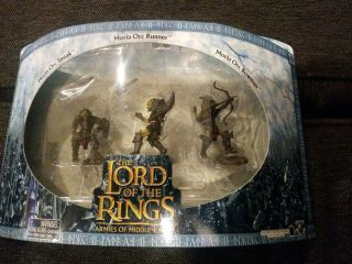 Lotr Aome Soldiers And Scenes - Moria Orcs Mib Nrfb Lord Of The Rings