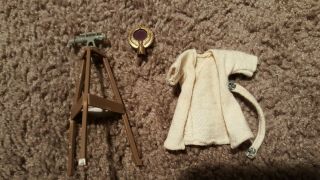 Indiana Jones Vintage Raiders Of The Lost Ark Map Room Accessories Scope Staff