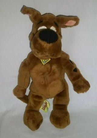 2000 Equity 14 " Plush Talking Scooby Doo Dog Bouncing Boing Sound Stuffed Toy