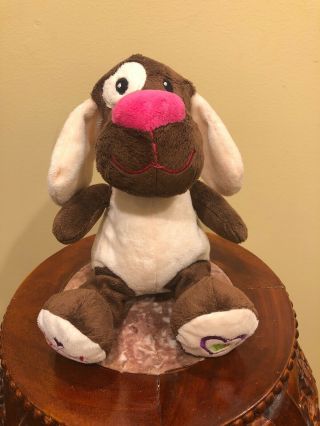 Dan Dee 11 " Plush Dog Love Singing Lights Up Nose “just The Way You Are” Bruno M
