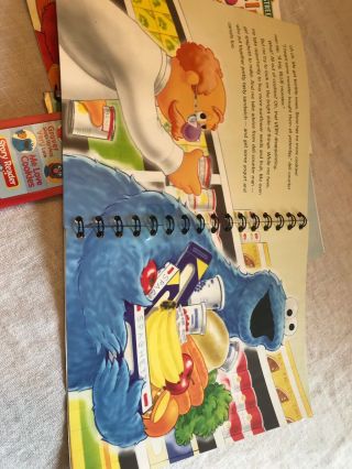 Story Reader Books and Cartridge Sesame Street 3 Book I Cartridge Elmo Grover 3