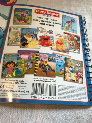 Story Reader Books and Cartridge Sesame Street 3 Book I Cartridge Elmo Grover 4