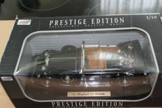 ANSON PRESTIGE EDITION 1932 ZEPPELIN MAYBACH DS8 BLACK COLOR DIE - CAST 1/18 SCALE 2