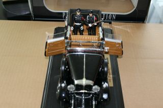 ANSON PRESTIGE EDITION 1932 ZEPPELIN MAYBACH DS8 BLACK COLOR DIE - CAST 1/18 SCALE 6
