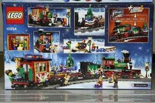 LEGO 10254 Creator Winter Holiday Train factory 2
