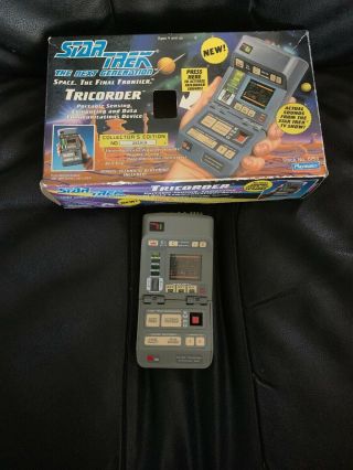 Star Trek The Next Generation Tricorder Collectors No.  011497 With Box