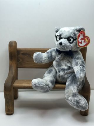 Ty Beanie Baby Grandfather Bear With Tag Retired Dob: September 12th,  2004