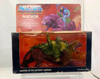 Vintage 1983 Motu Masters Of The Universe Panthor Savage Cat