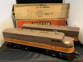 Lionel 2363 Illinois Central Diesel Locomotive Set