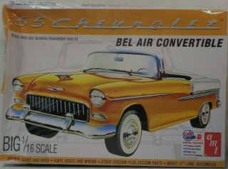 Amt 1/16 1955 Chevy Bel Air Convertible Amt1134
