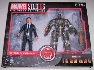 Marvel Studios First Ten Years Tony Stark & Iron Man Mark I Legends