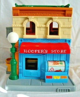 Sesame Street 123 Mr Hoopers Store House Play Set 2010 Hasbro 32692