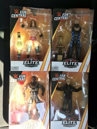 Wwe Mattel Fan Central Toys R Us Elite Series Henry Big Show Heenan Triple H