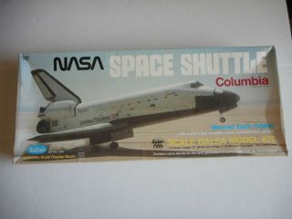 Guillow " S Nasa Space Shuttle Columbia Scale Balsa Model Kit 1/77 Unbuilt