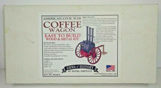 Model Expo Ms4016 Guns Of History Civil War Coffee Wagon 1:16 Scale