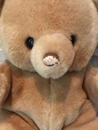 Vintage RUSS HONEY Plush Stuffed Teddy Bear Light Brown 15 