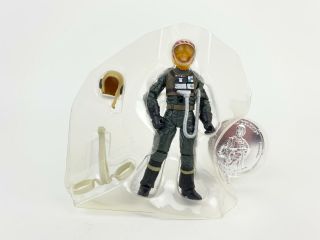 Star Wars 30th (tac) A - Wing Pilot Tycho Celchu 44 - Loose - Complete W/ Coin