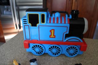 Thomas the Tank Engine Diecast Train Case Carrier & 18 trains / cars James Percy 3