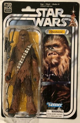 Chewbacca - Hasbro Star Wars 40th Anniversary Black Series 6 - Inch
