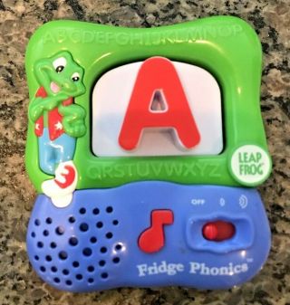 Leap Frog Fridge Phonics Magnetic Alphabet Sing And Learn Letter Toy 2002 Abc 