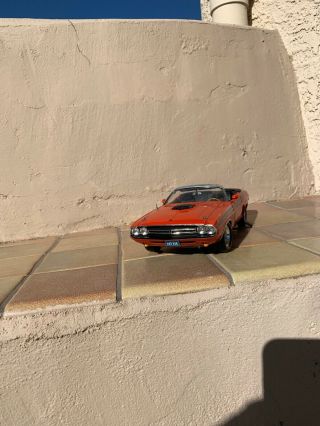 1/18 SCALE 1971 DODGE CHALLENGER R/T CONVERTIBLE - HEMI - HIGHWAY 61 50240/BYC - 1/12 2