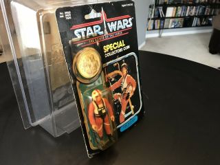 1984 Kenner Star Wars Power Of The Force Luke Skywalker X - Wing Pilot Moc Starcas