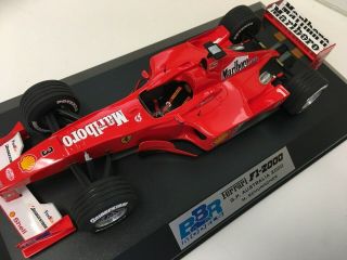 Ferrari F1 - 2000 1/18 scale resin model car by BBR Italy Schumacher 7