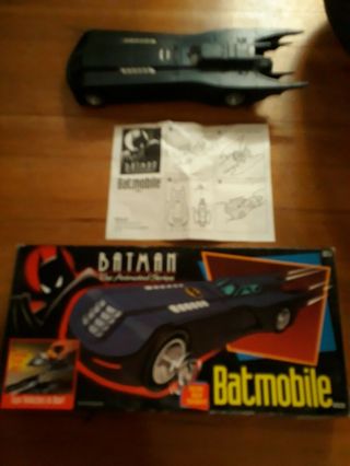 Vintage 1992 Kenner Batman The Animated Series 2 in 1 BATMOBILE/JET Vehicles 3