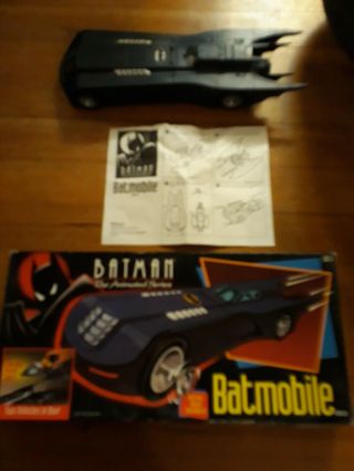 Vintage 1992 Kenner Batman The Animated Series 2 in 1 BATMOBILE/JET Vehicles 5