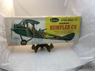 Guillows German Rumpler C5 - - - Balsa Flying Model Kit World War I