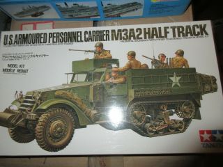 Tamiya 1/35th Scale U S Army M3a2 Half Track Kit (mm170)