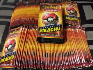 110x Detective Pikachu Movie Promo Packs