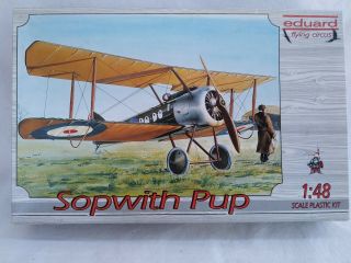 Eduard Flying Circus 8011 Sopwith Pup 1/48 Scale W/ Pe,  Resin And Metal Parts