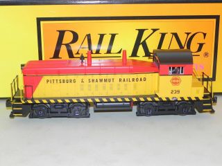 Mth O Ga 30 - 2886 - 1 Pittsburgh & Shawmut Sw9 Powered Locomotive Lnib Sound