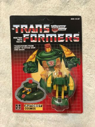 Transformers G1 Autobot Cosmos Mosc Rare Variant