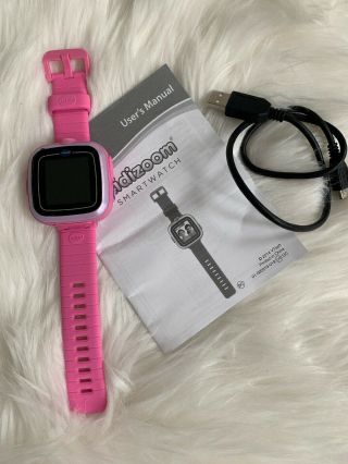Vtech Kidizoom Smart Watch 1557 Neon Pink Smart Camera Audio & Video Recorder