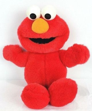 Sesame Street Tickle Me Elmo Plush Character Figure Toy By Tyco 1997