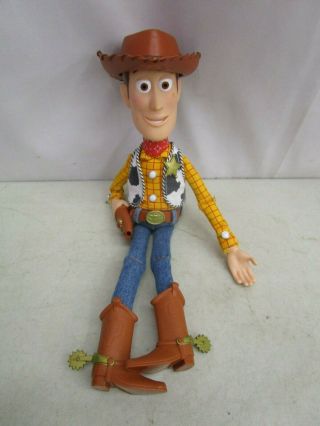 Thinkway Disney/pixar Toy Story Woody W/hat Pull String Toy 15 "