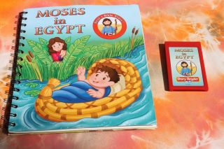 Story Reader Book & Cartridge,  Moses In Egypt