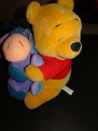 Disney Winnie The Pooh And Eeyore Stuffed Animals Plush Dolls 13 "