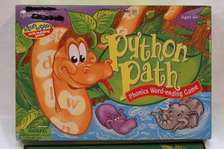 Learning Resources Python Path Educational Word Ending Game Complete 2