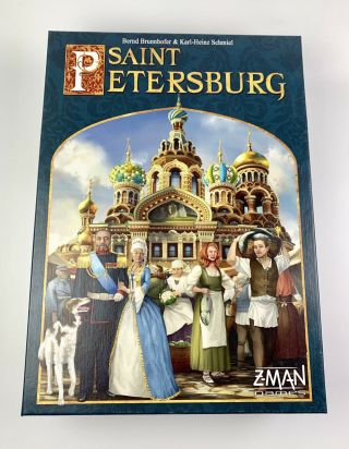 Saint Petersburg Expanded Second Edition Board Game