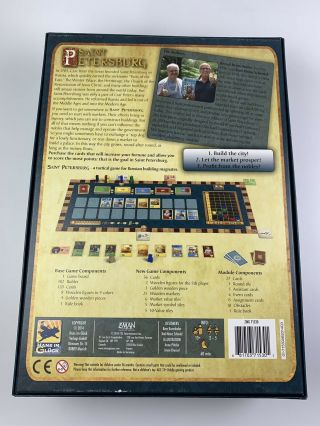 Saint Petersburg Expanded Second Edition Board Game 4