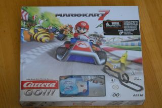 Carrera Go Mario Kart 7 Slot Car Track Set 62318 1:43 Scale Nintendo