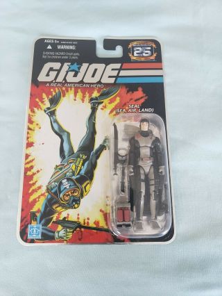 Hasbro G.  I.  Joe 25th Anniversary Torpedo Foil Card Action Figure