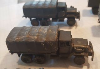 ROCO Minitank WWII US 5T GMC truck set of 4 Custom 6