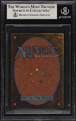 1993 Magic The Gathering MTG Beta Natural Selection R G BGS 8 NM - MT (PWCC) 2