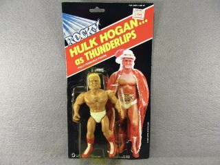 Hulk Hogan As Thunderlips Figure Appleworks 1985 In Package