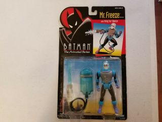 Batman The Animated Series Mr.  Freeze With Ice Blaster Kenner 1993 (moc)